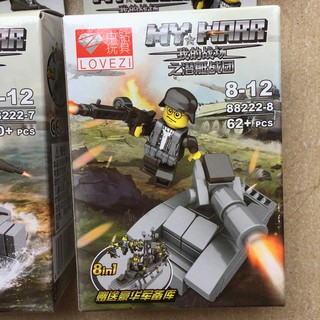 Lego xếp hình My War (có 8 mẫu )