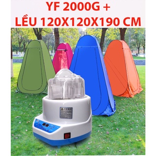 Combo nồi xông 4LÍT và lều xông hơi đa chức năng, tự bung kèm phụ