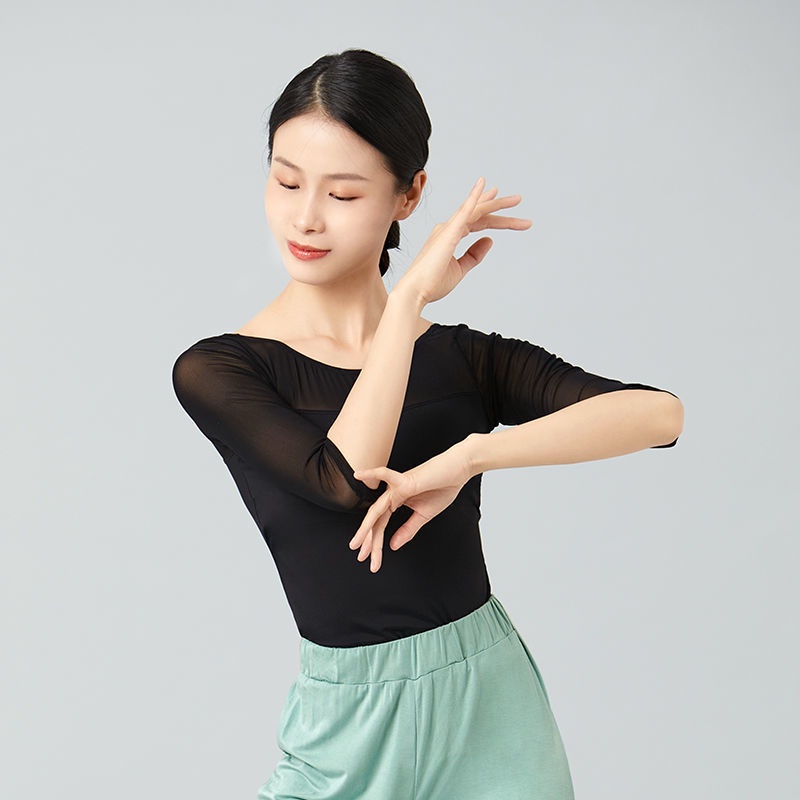 (M &amp; E) Trang Phục Múa Ba Lê Tay Lửng Thời Trang Mùa Hè Cho Nữ