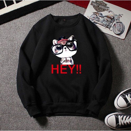 ÁO SWEATER MÈO HEY CAO CẤP