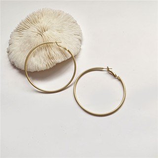 Khuyên Tai Tròn Basic - Hoop Earring Korea Style