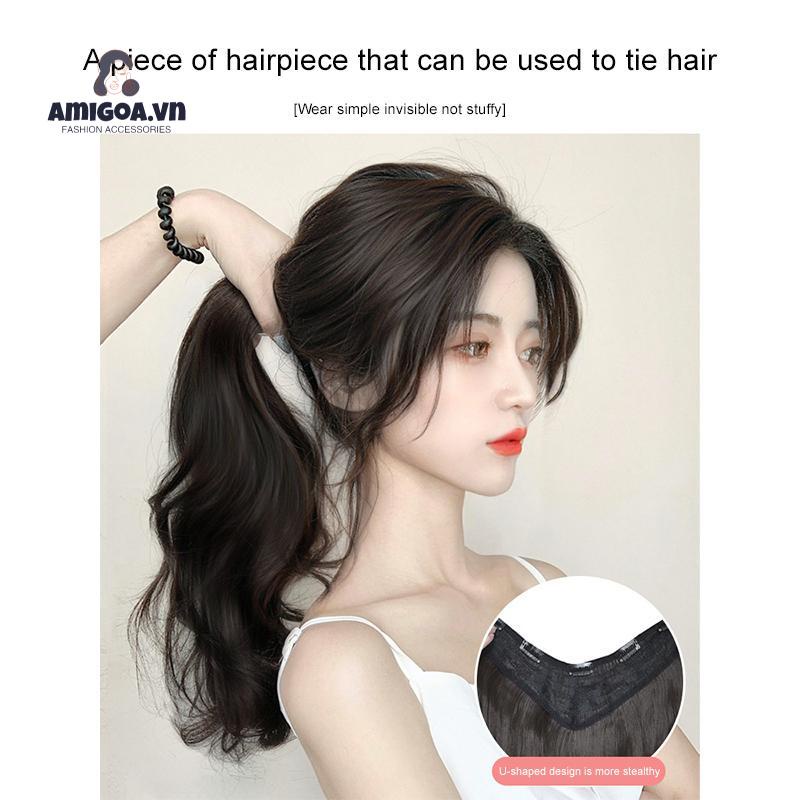 ✨✨Bộ Tóc Giả Dài Xoăn Gợn Sóng Dùng Để Tạo Kiểu Tóc