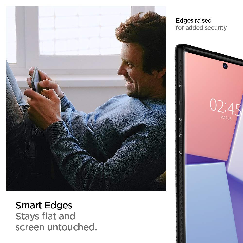 Ốp lưng Note 10 / Note 10 Plus  Spigen Liquid Air Armor  - Hàng Chính Hãng.