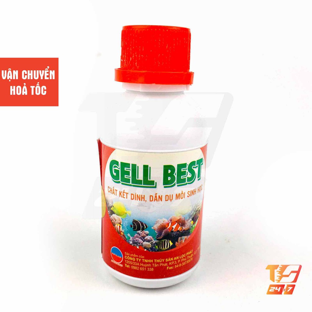 100ml Chất Kết Dính Thức Ăn Cá GELL BEST