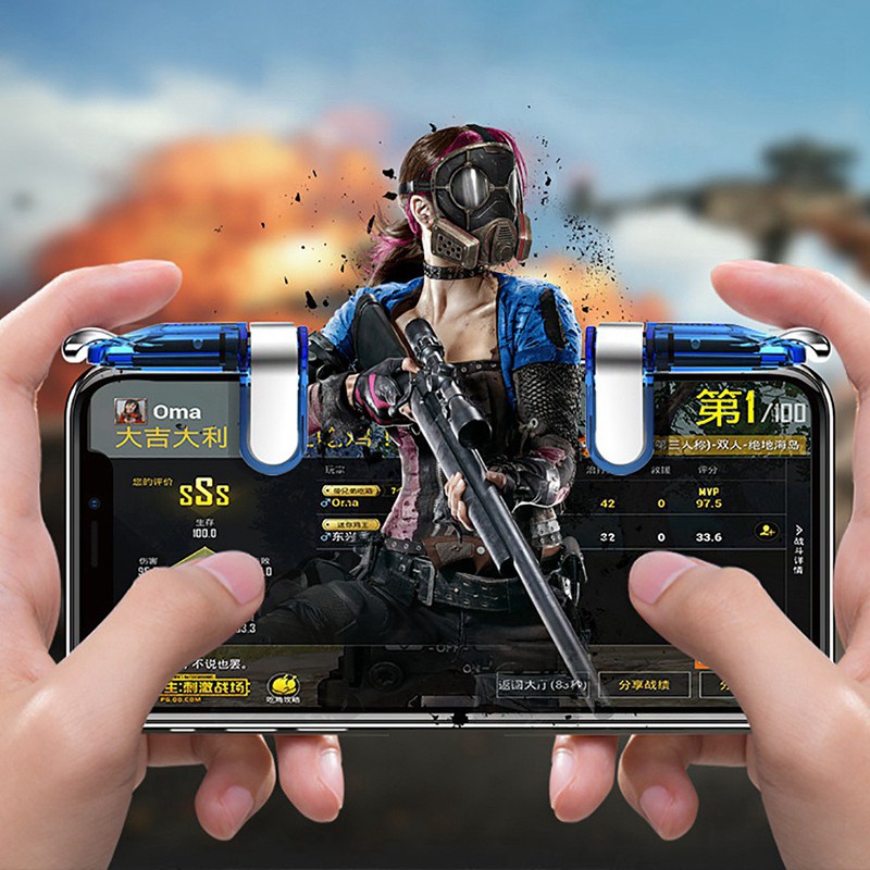 Nút Bấm L1 R1 Hỗ Trợ Chơi Game Pubg Trên Điện Thoại Android Ios