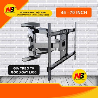 Giá treo tivi đa năng xoay góc L600 (45 - 70 Inch) - Hàng nhập khẩu