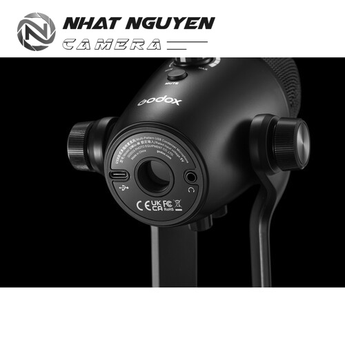 Micro Godox UMic82 Multi-Pattern Desktop USB Condenser Microphone  Chính Hãng