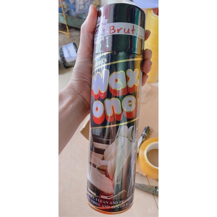 Sơn xịt bóng gỗ ,taplo ô tô Wax one Thái Lan