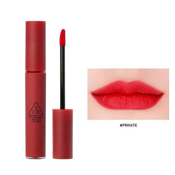 Bộ sưu tập son 3CE Velvet Lip Tint  có sẵn.