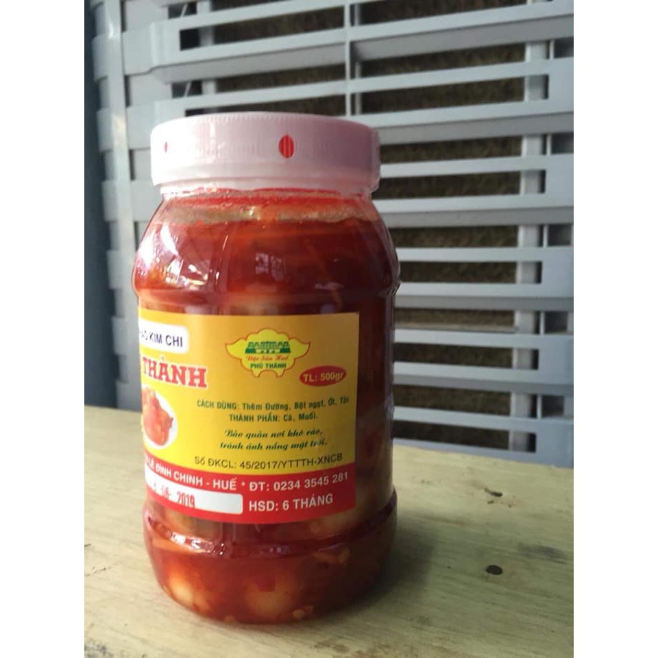 Cà Pháo Kim Chi Phú Thành 500g siêu giòn, Siêu ngon 🎈 Đặc sản Huế 🎈