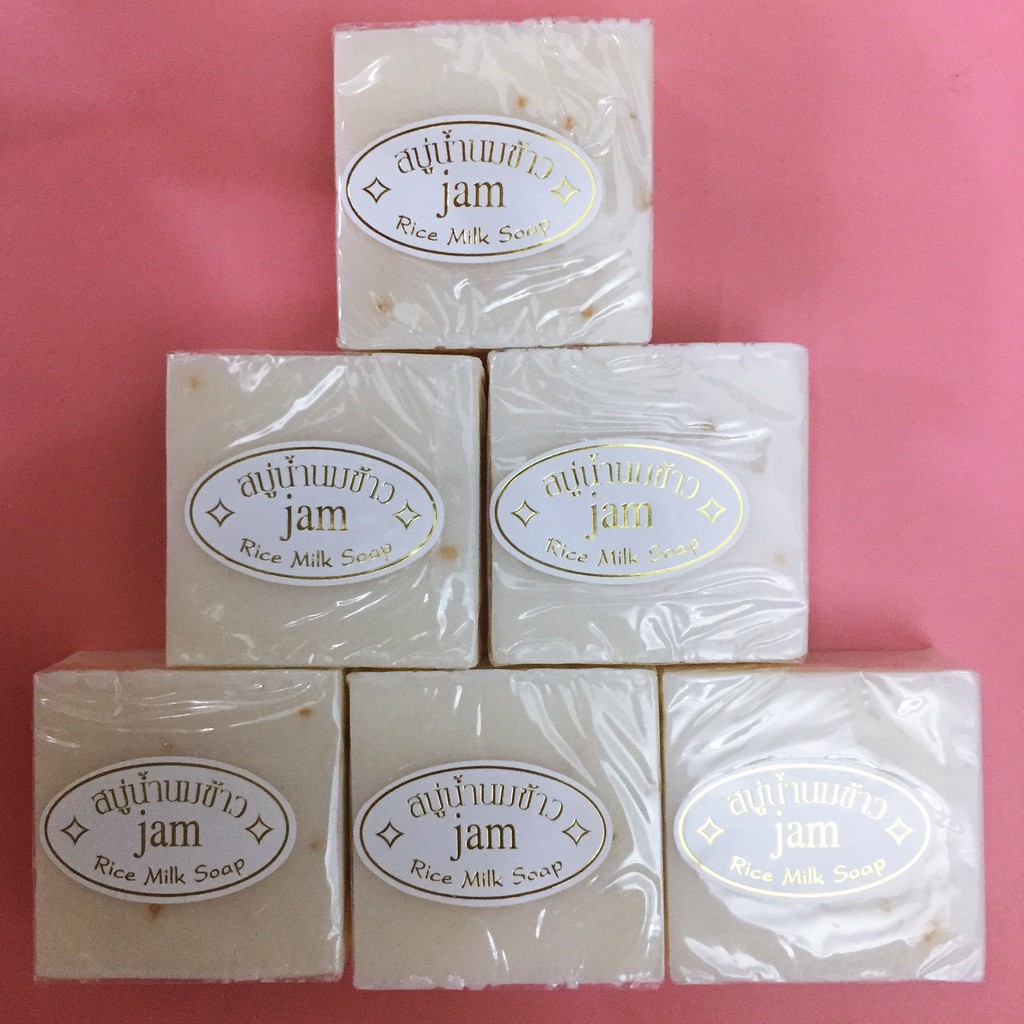 Xà phòng cám gạo trắng da Jam Rice Soap | BigBuy360 - bigbuy360.vn