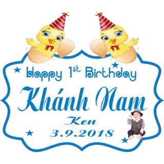 In bảng tên,chibi,cây wellcom