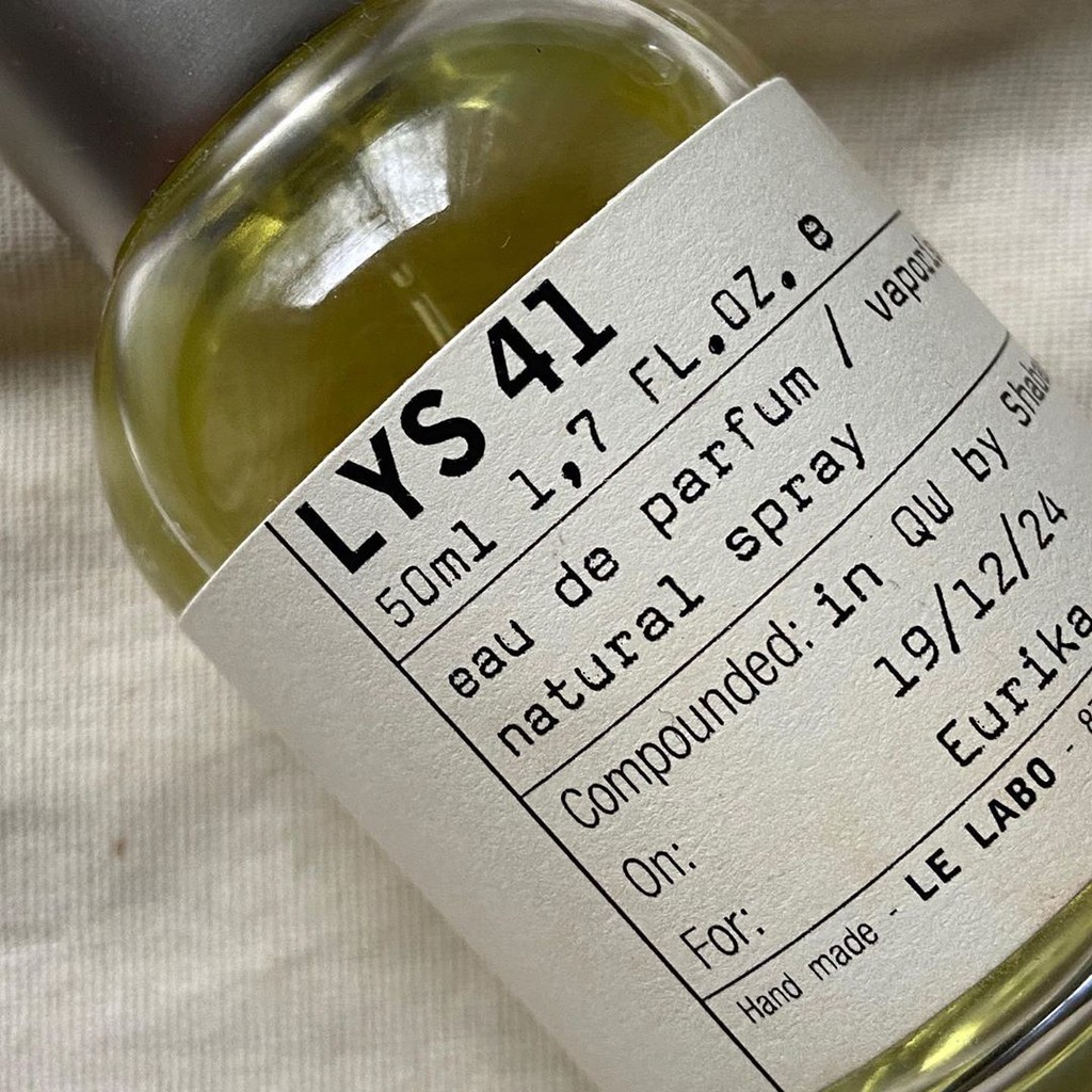 -𝑺𝒄𝒆𝒏𝒕𝒔𝒂𝒊𝒈𝒐𝒏- Nước hoa dùng thử Le Labo Lys 41 | Thế Giới Skin Care