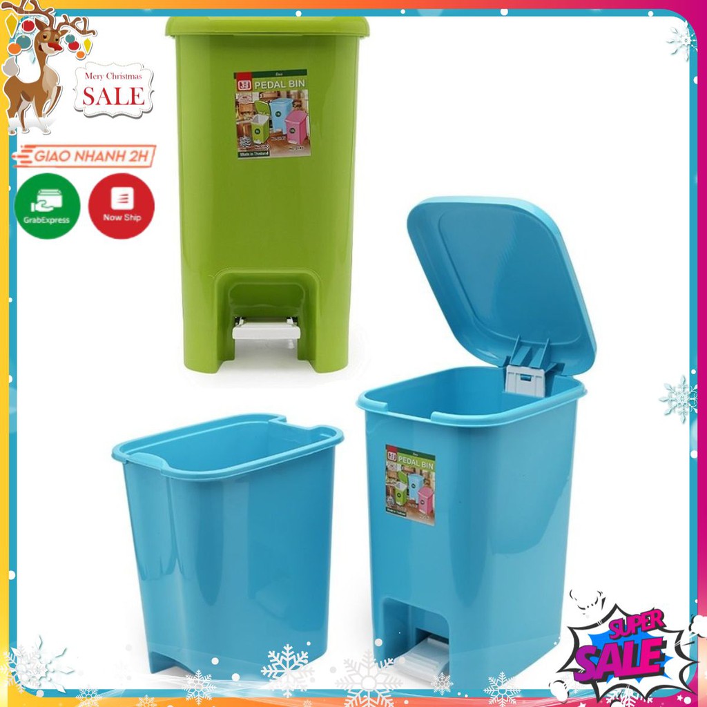 THÙNG RÁC CHÂN ĐẠP SAWADY 15L