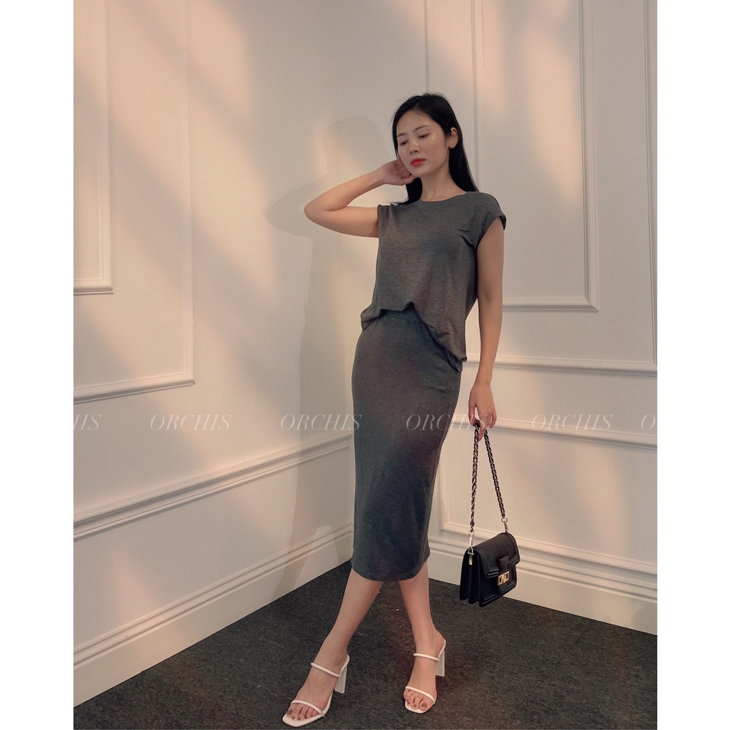 ORCHIS Chân váy bút chì Cotton 100% | BigBuy360 - bigbuy360.vn