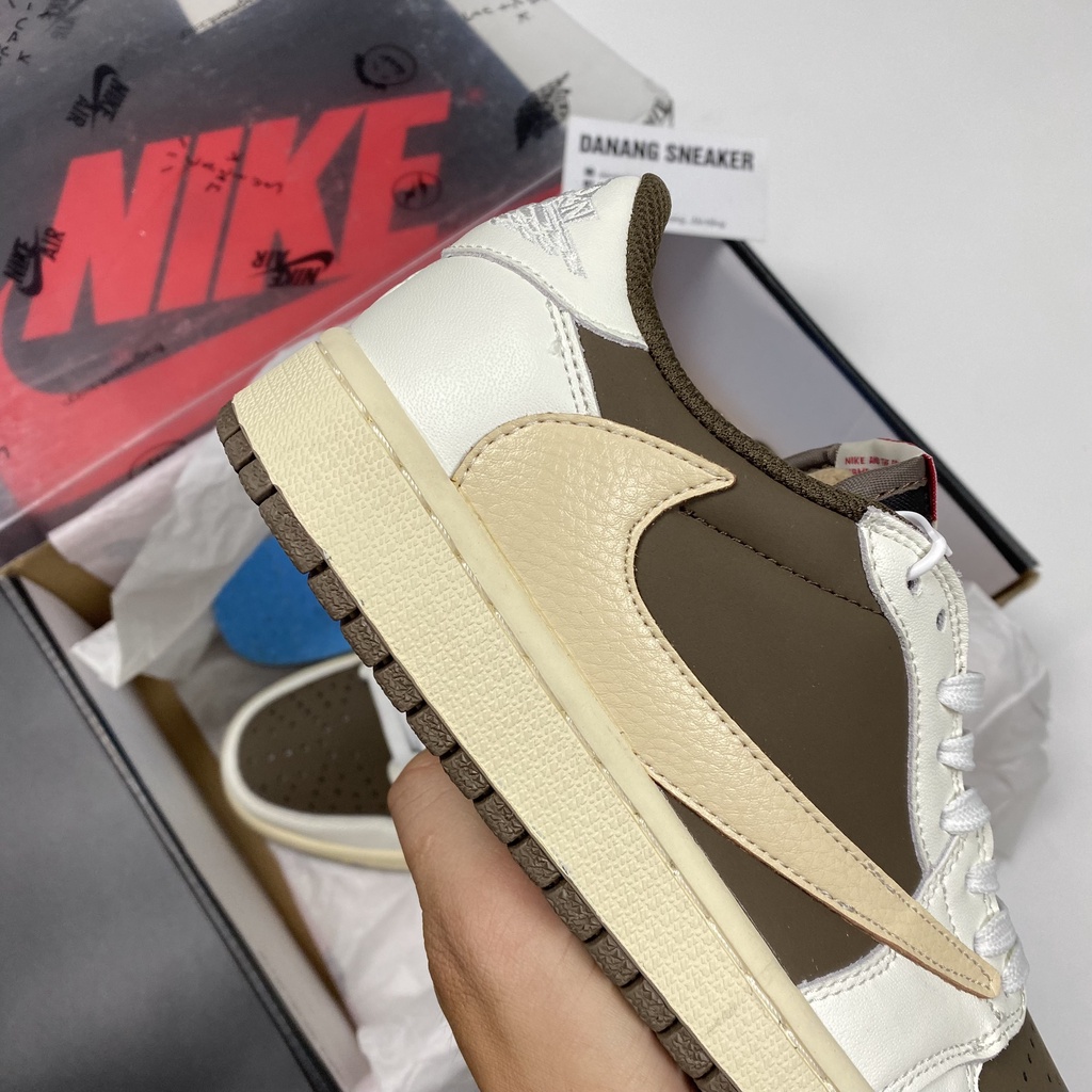 Giày Jordan 1 Low x Travis Scott Reverse Mocha  - GIAY DANANG | High Quality