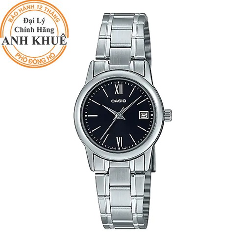 Đồng hồ nữ dây kim loại Casio Anh Khuê LTP-V002D-1B3UDF