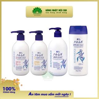 Sữa Dưỡng Thể Hatomugi, Sữa Dưỡng Thể Dưỡng Ẩm, Chống Nắng, Trắng Da Hatomugi Nhật Bản