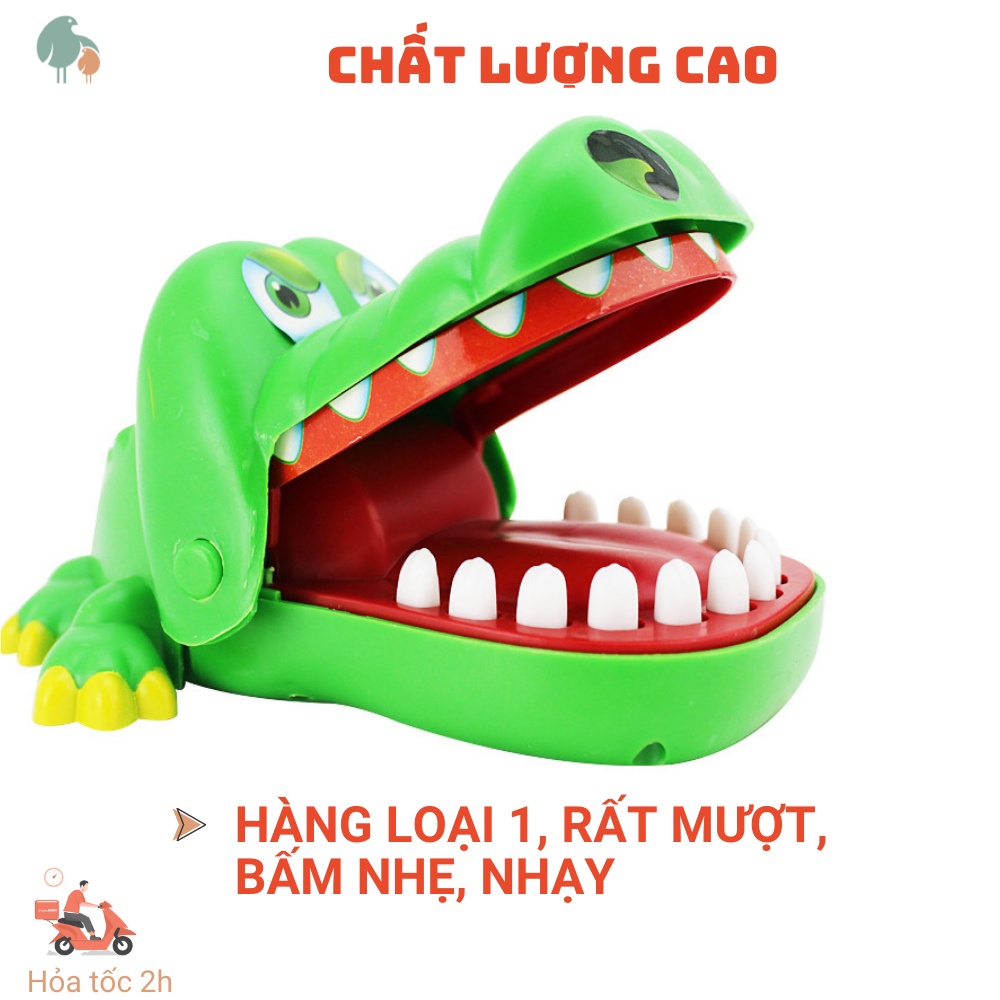 Đồ chơi khám răng cá sấu loại tốt, chất lượng đảm bảo, bảo hành 1 tháng