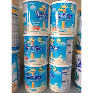 Sữa bột Pediasure hươu cao cổ Pediasure Grow & Gain Hương vani 400g -hanglinh