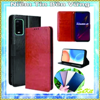 Bao da may viền có ví để tền, điện thoại samsung a10s, a20s, a21s, a30s, a50s ( Hit nam châm).