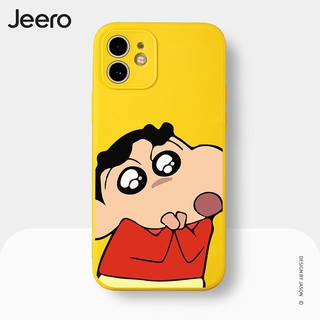 Ốp lưng JEERO chống bẩn ngộ nghĩnh hài hước độc lạ hoạt hình dễ thương đẹp silicon mềm Cho iPhone 13 12 11 Pro Max SE 2020 X XR XS 8 7 ip 6S 6 Plus kute HFE1006