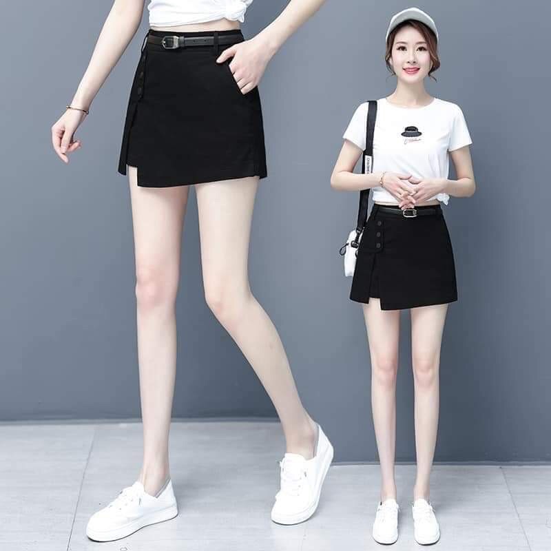 quần đùi nữ giả váy kaki (freeship) quần shot nữ thời trang hàng quảng châu | BigBuy360 - bigbuy360.vn