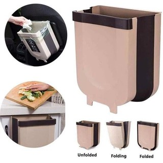 THÙNG RÁC GẤP GỌN THÔNG MINH GẮN CỬA SIZE NHỎ (13X23CM)
