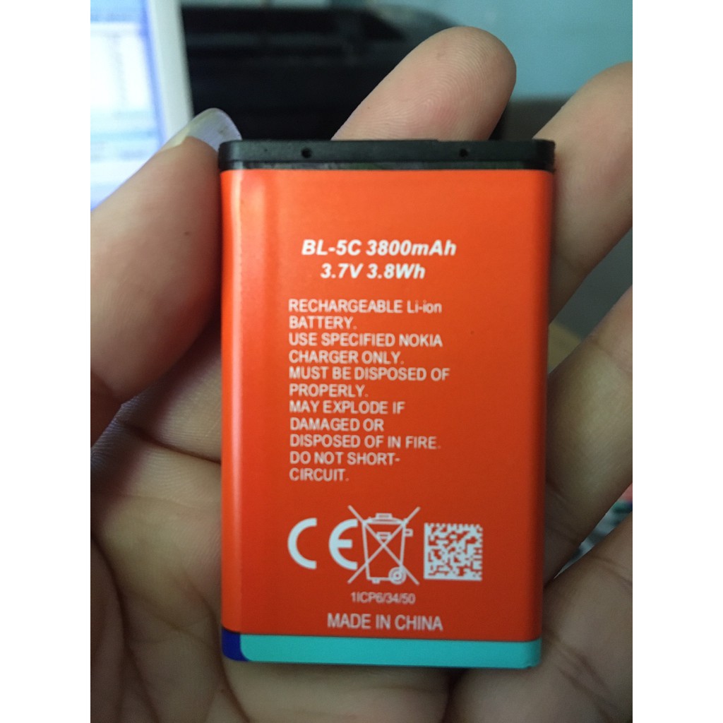 Pin Nokia BL 5c Dung Lượng 3800mah Chính Hãng Khai Duy Dùng Cho Điện Thoại 5 Ngày Trở Lên
