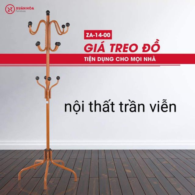 Giá móc áo đứng xuân hòa - giá treo quần áo - cây treo áo