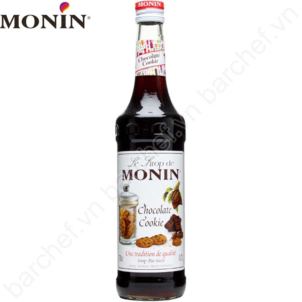 Siro bánh Cookie Sô-cô-la Monin (Chocolate Cookie syrup) - chai 700ml
