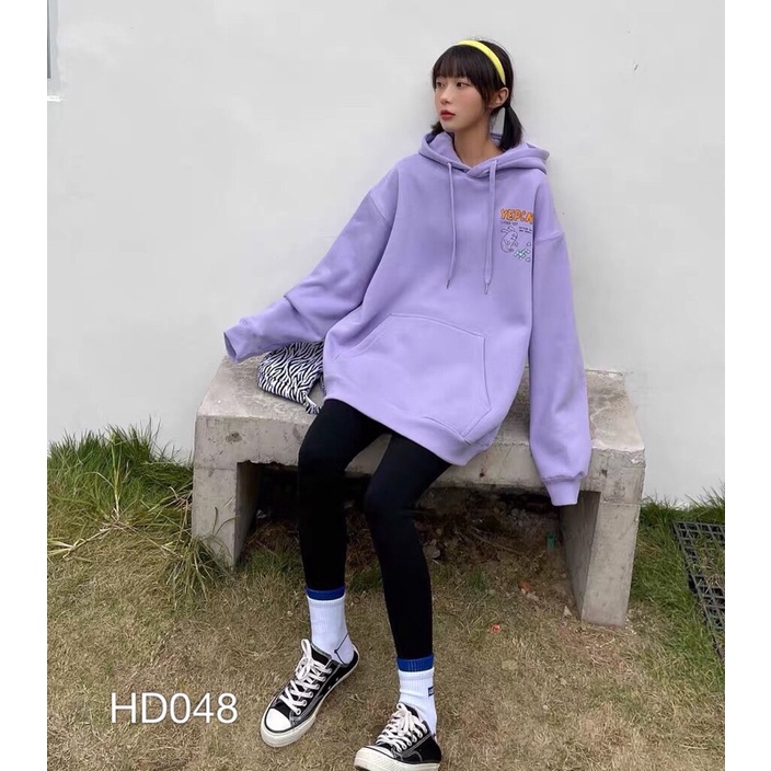 HD048 - ÁO HOODIE IN CHỮ GOOD LUCK | WebRaoVat - webraovat.net.vn