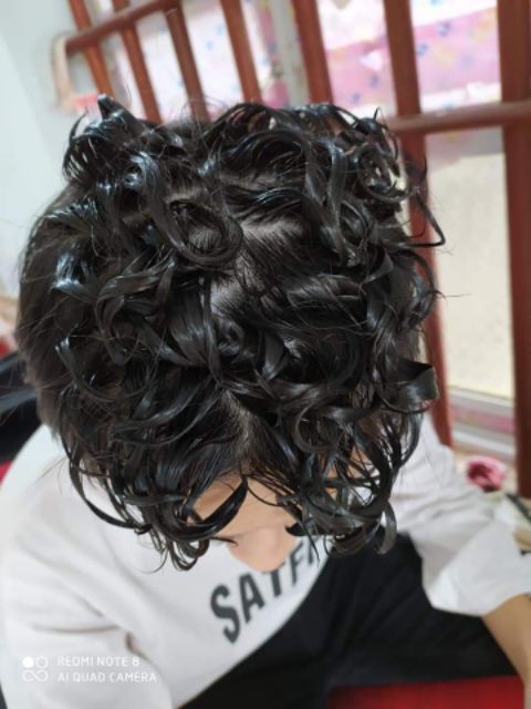 Uốn lạnh  BIBOP siêu xoăn_bất chấp các thể loại tóc cứng đầu như tóc khô cứng_tóc tơ mảnh cũng xoăn tít và sóng căng đét