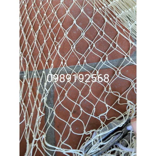 Chài cá làm bằng dù cao 5m bung 8m