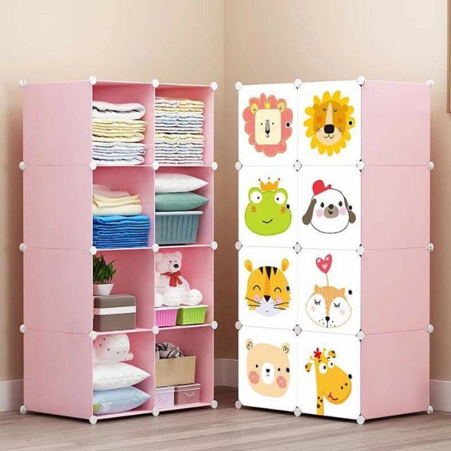 Tủ nhựa lắp ghép 8 ô sâu 47cm. Tặng kèm MÓC treo và đầy đủ dụng cụ lắp đặt. Đc chọn mẫu theo ý