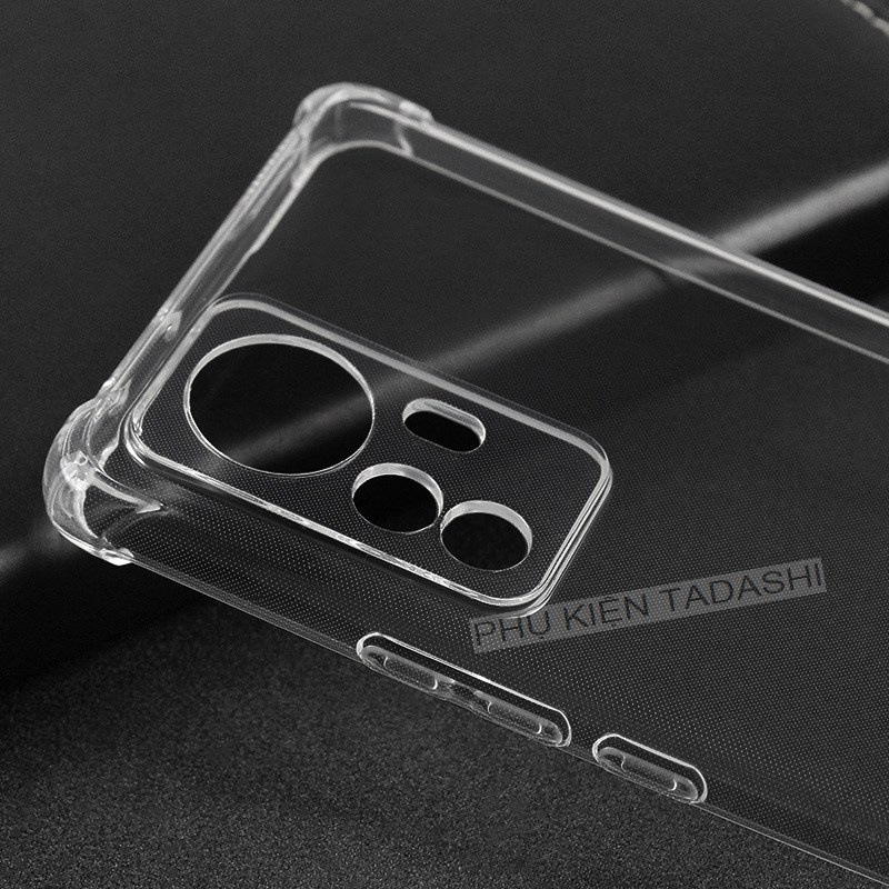 Ốp Lưng Trong Suốt Xiaomi 12/ 12X/ 12S Xiaomi 12 Pro/12S Pro, 12T/ 12T Pro/ 12 Lite Chống Sốc 4 Góc Có Gờ Bảo Vệ Camera