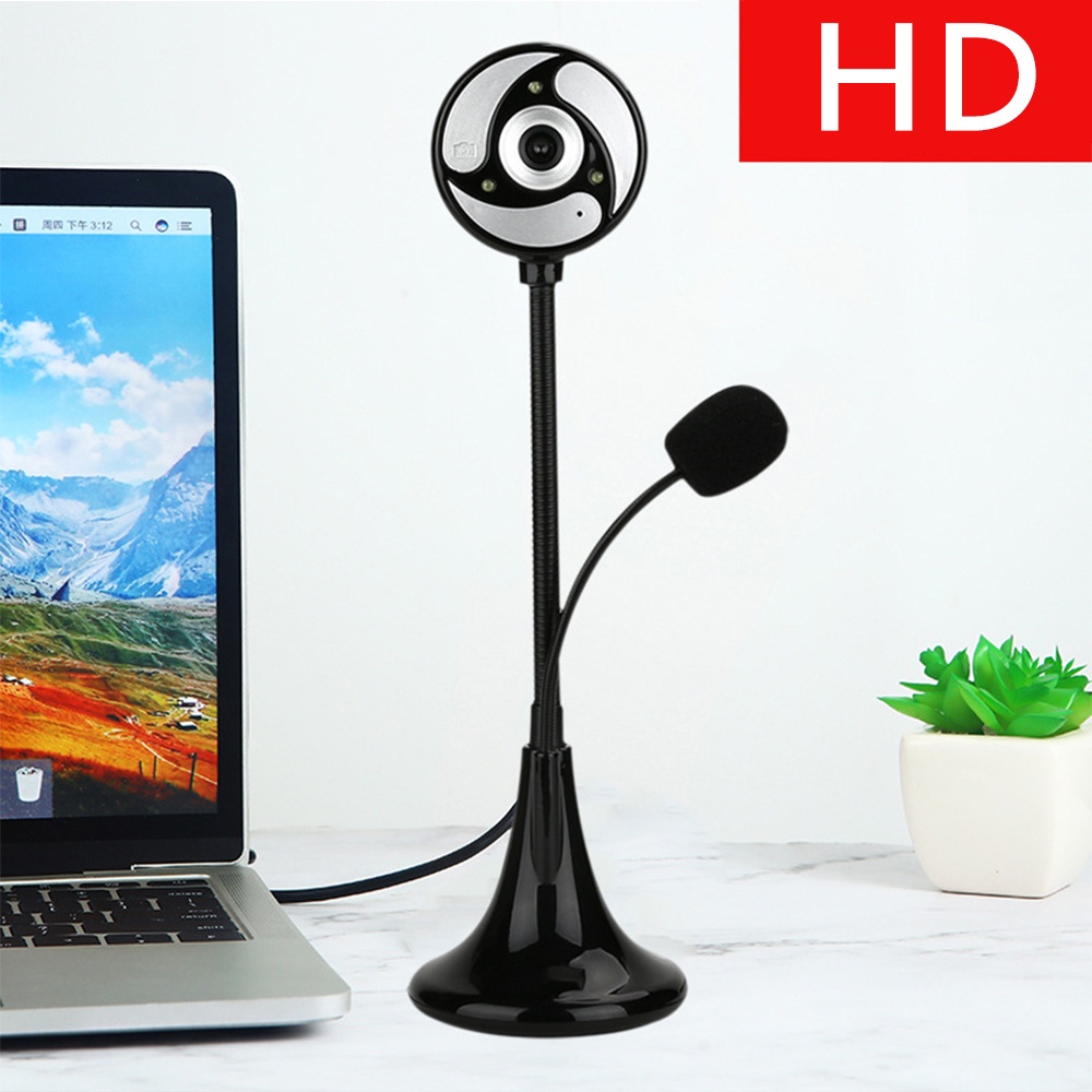 Camera Hd S1 480p30w Pixel Lấy Nét Gọi Video Gọi Điện Tự Động Gọi Khẩn Cấp Cho Laptop Pc Creat3C