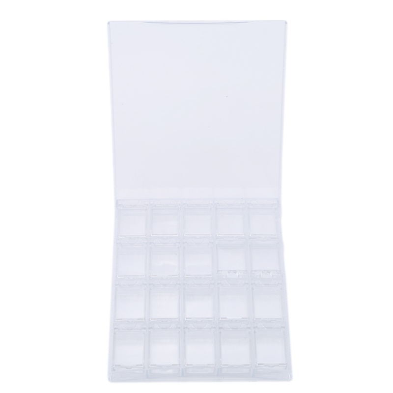 20 Slots Plastic Storage Box Nail Art Rhinestone Jewelry Box Gifts