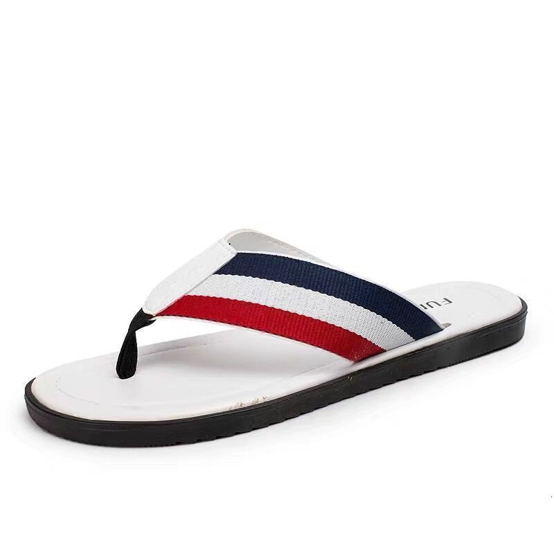 high qualityĐôi dép hè Người đàn ông Flip Flop sandal nhân cách bên ngoài mặc giống như trẻ con đôi giày bình thường.