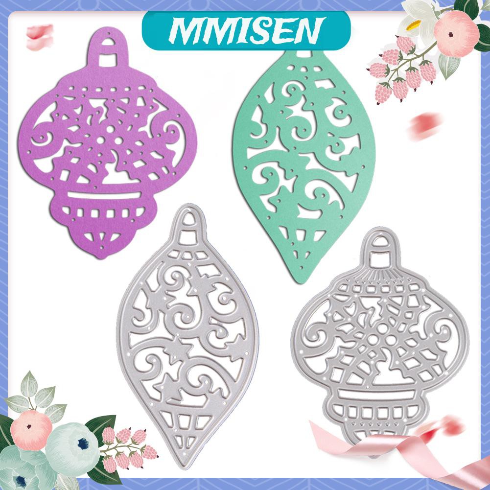 2pcs Conch Lantern Cutting Die Stencil Scrapbook Embossing Folder DIY Craft