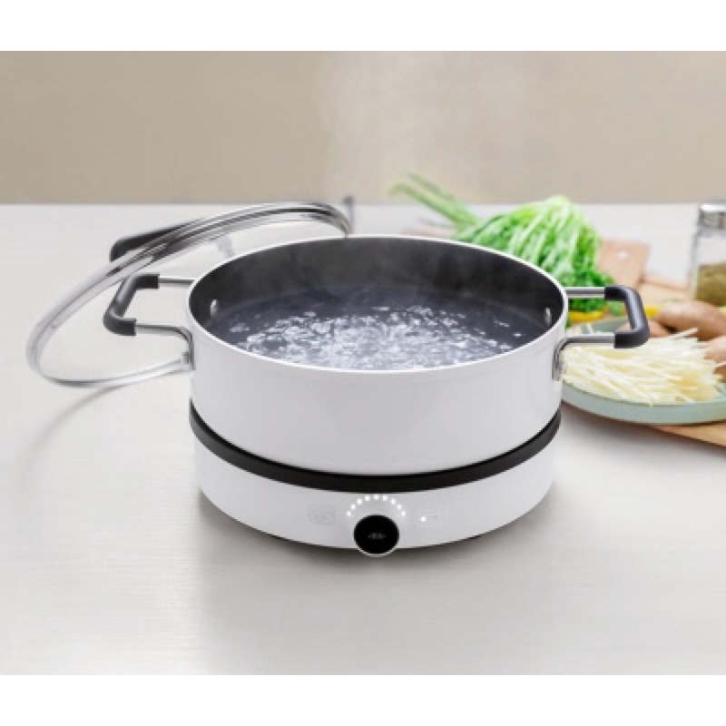 Nồi Lẩu xịn Xiaomi Mijia GJT02CM Induction Cooker , 4L, chống dính cao cấp- Hàng chính hãng
