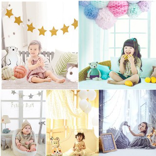 Fresh indoor window photo 3D stereo background cloth children photo background cloth newborn
