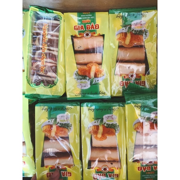 Bánh nướng đậu xanh đặc biệt Minh Gia Bảo gói 5 chiếc