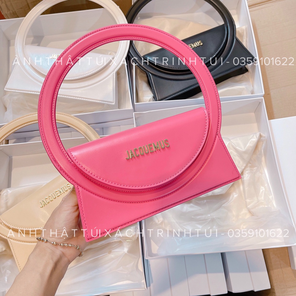 Túi xách nữ túi Jacquemus thời trang mẫu hot hit hiện nay với 4 màu cực kì sang chảnh nhà em về hàng