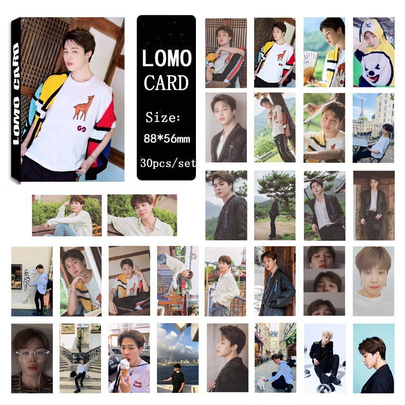 Bộ ảnh Lomo card BTS cực đẹp hình từng thành viên nhóm