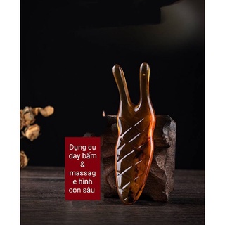 Dụng cụ massage hình con sâu Resin.Massage mũi, mặt làm thon gọn