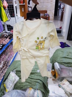 Bộ sơ sinh buộc dây cho bé / set 3  bộ