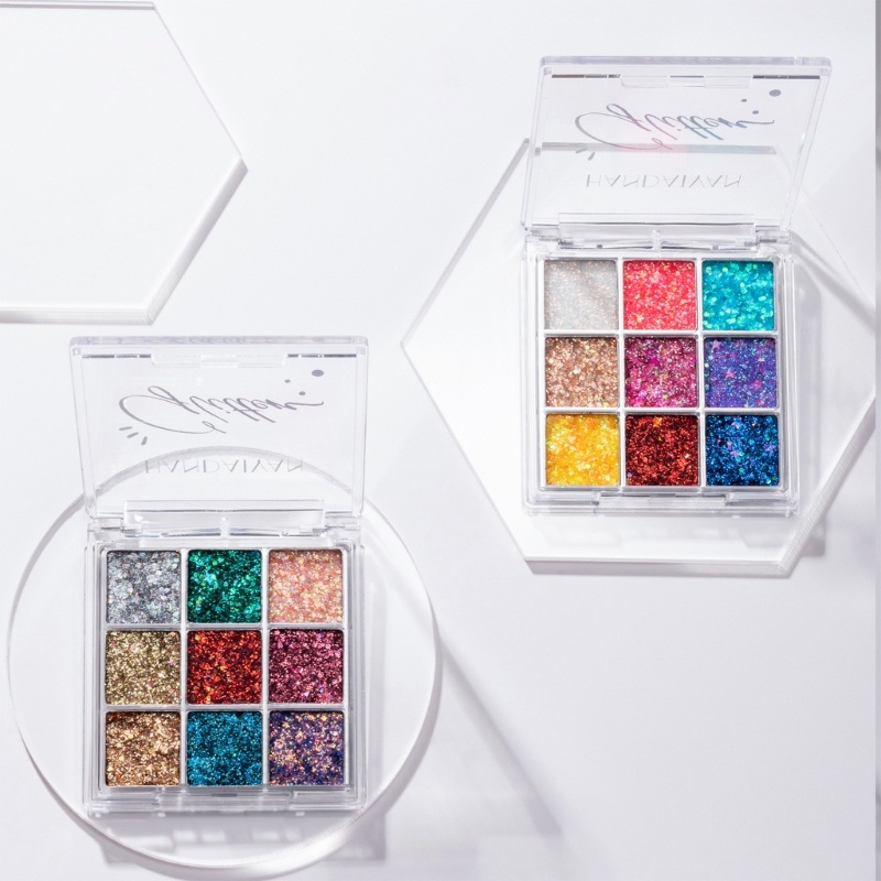 Bảng Phấn Mắt YOUYO 9 Màu Lấp Lánh Thời Trang