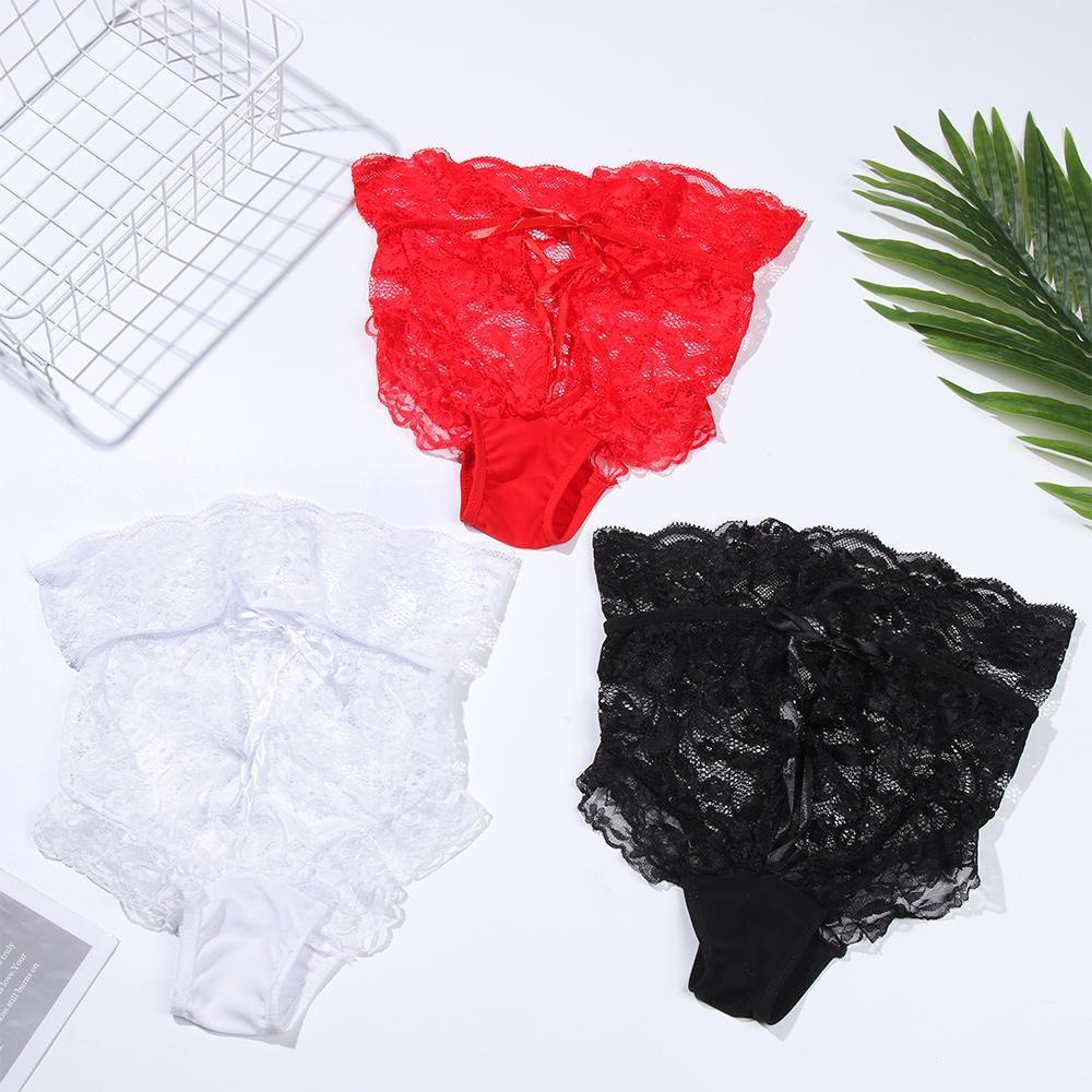 Quần Lót Nữ Mềm Mại Phối Ren Hoa Hồng Gợi Cảm