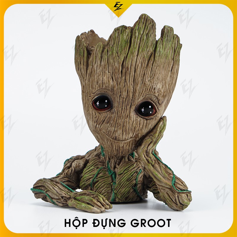 Hộp Đựng Bút Groot (Chậu Cây Mini) - 14cm